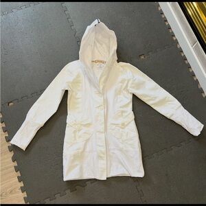 Sasta White Varsity Jacket